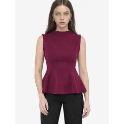 Busem Bluza Blusen burgund