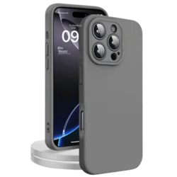 Divi Maska za mobilni telefon Apple 16 Pro, Siva