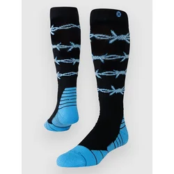 Stance Barbed Wire Mid Poly Snow Tech Socks blue