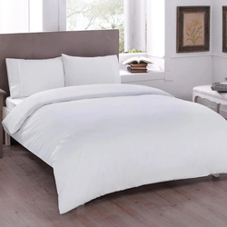 Tac Set posteljine Basic, 160x220cm, Beli