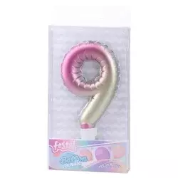 Balloon candle svećica duga - odaberite broj ( 710329 )
