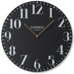 Flexistyle Velika londonska retro stenska ura 50 cm