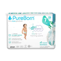 PureBorn Pelene gačice Daydreams 7, 17+ kg, 28 komada