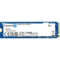 Kingston 2tb m.2 nvme pcie 4.0 snv3s/2000g nv3 series ssd ( 23823 )