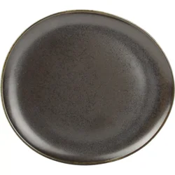F2D Ceres Black plitev krožnik 25x23 cm (6 kos)
