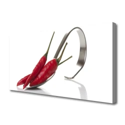 tulup.si Slika na platnu Spoon čili kuhinja 120x60 cm
