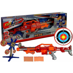 Foam Dart Rifle with a Rotating target 66 cm