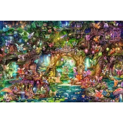 Ravensburger slagalica Skriveni svet vila, 4000 delova