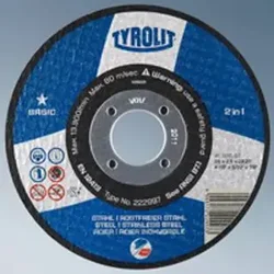 Rezna ploča 125x2,5 čelik/inox BASIC TYROLIT