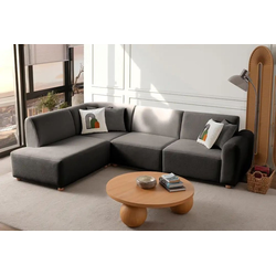 ATELIER DEL SOFA Ugaona garnitura S Loft Left Anthracite