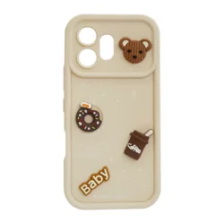 Maska Sweet Coffe za Honor 600 bela