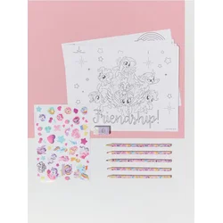 Sinsay - Set za bojenje sa nalepnicama 17 pack My Little Pony - roze