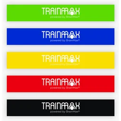 TrainMax set ojačitvenih gum, 5 kos