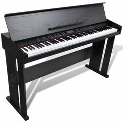 Električni/Digitalni Klavir z 88 Tipkami in Stojalom za Note