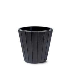 Prosperplast Saksija Woode O400, Antracit