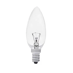 shumee Komplet 10 prozornih svečk SPP 60W E14