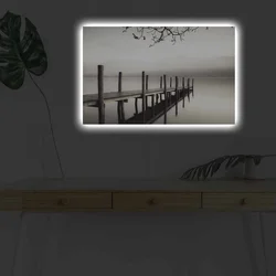 Zidna slika sa LED osvetljenjem 4570DHDACT-144, 45x70 cm