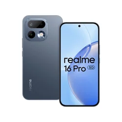 Realme Mobilni telefon 16 Pro 5G, 8GB/256GB, Pebble Grey, (RMX5120)