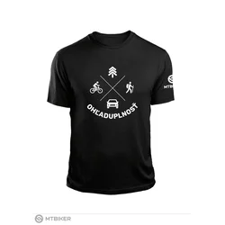 MTBIKER CONSIDERATION majica s kratkimi rokavi, črna (S)