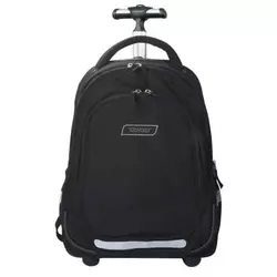 Target ruksak s kotačima Carbon, crni 26202