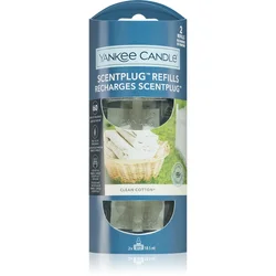 Yankee Candle Polnilo za difuzor Clean Cotton (ScentPlug Refills) 2 x 18,5 ml