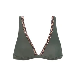 LASCANA Bikini zgornji del bež/rjava/oliva