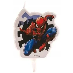 Dekora Svečka za torto - Spiderman 2D, 1 kos.