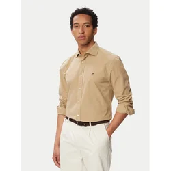 Tommy Hilfiger Srajca Gmd MW0MW43298 Bež Regular Fit