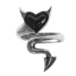 Prstan ALCHEMY GOTHIC - Devil Heart - R248
