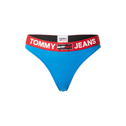 Tommy Hilfiger Underwear Tanga gaćice, tirkiz / nebesko plava / bijela / crvena