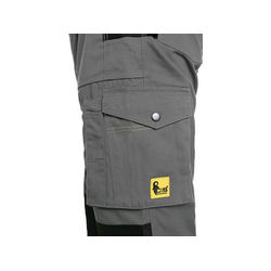 Canis Radne pantalone sa tregerima cxs stretch sivo-crne vel.60 ( 57034 )