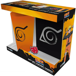 Gift Set AbyStyle - Naruto Shippuden - Čaša, Bedž i Sveska