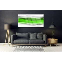 tulup.si Slika na steklu Abstrakcija graphics 140x70 cm 2 obešalnika