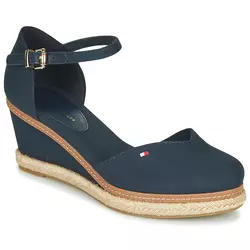 Tommy Hilfiger  Sandale i polusandale BASIC CLOSED TOE MID WEDGE  Blue