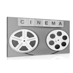 Slika filmski trak v črnobeli izvedbi - 120x80
