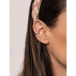 Hey Happiness Uhani Glow Cuff rožnato zlata