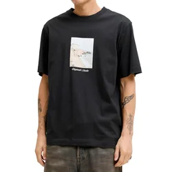 Jack & Jones majica JorNorrebro sa foto printom za muškarce, crna