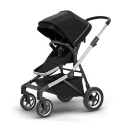 Thule® Sleek gradska kolica - aluminij / ponoćno crna