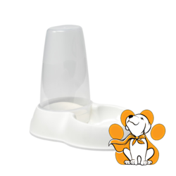 Moderna Sensiflo Soft White 1.5l, Hranilica/Pojilica Za Pse i Mačke, Bela