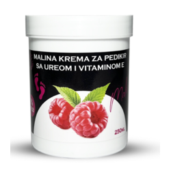 Krema za pedikir Malina, 250 ml