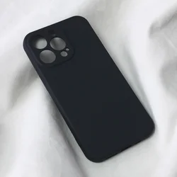 TERACELL Torbica Soft Velvet za iPhone 13 Pro 6.1 crna