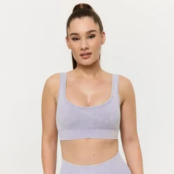 GymBeam Lift Seamless Sports Bra Violet