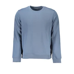 CALVIN KLEIN MEN'S BLUE ZIPLESS SWEATSHIRT