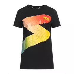 Love Moschino Ženska majica W4F732EM3876-C74, Crna