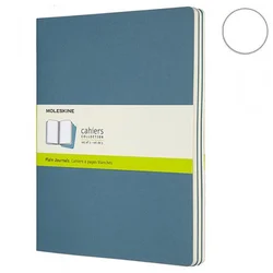 Moleskine CAHIER JNLS XL Plain BRISK BLUE
