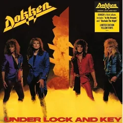 Dokken - Under Lock And Key (Yellow Coloured) (LP)