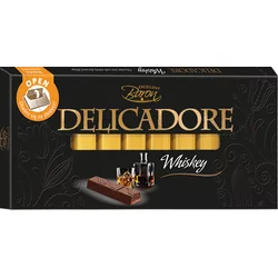 BARON DELICADORE Čokolada Whiskey u štanglicama, 200g