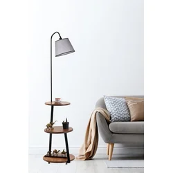 Aberto Design Podna lampa Sorti , 3 Shelves, E27 40W, Braon