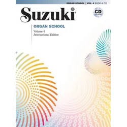 SUZUKI ORGAN SCHOOL VOL.4 + CD