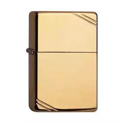 ZIPPO vžigalnik polirani bron s črticami 270